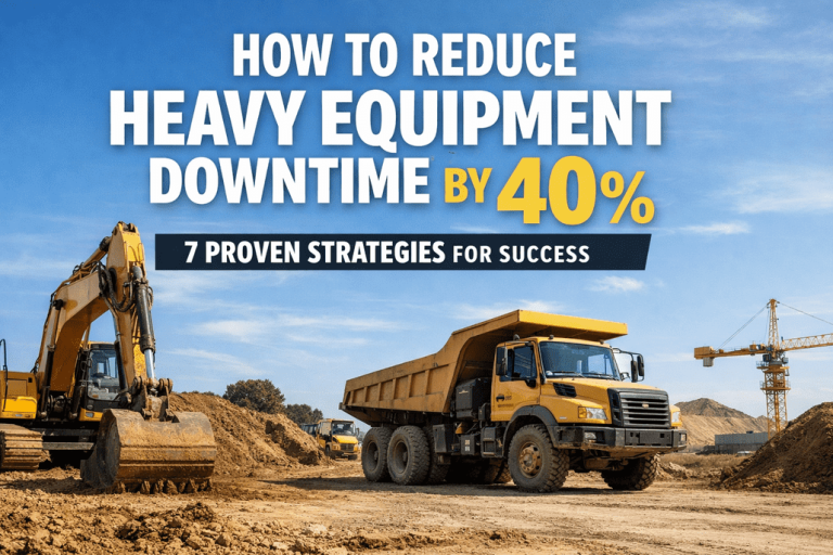 Contractors Lean on Detailed Service Documentation to Cut Heavy-Equipment Downtime